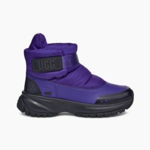 UGG yose puff waterproof ankle boots purple